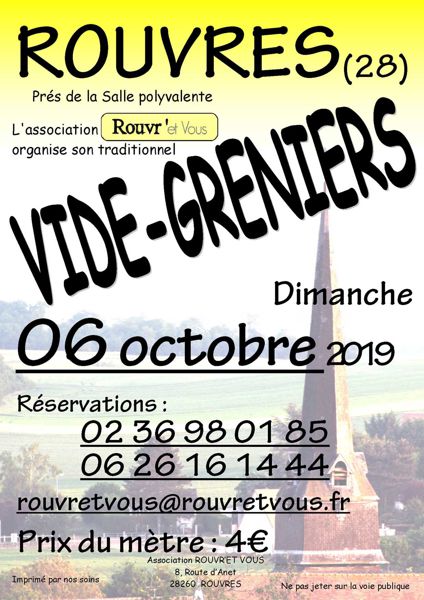 VIDE-GRENIERS de ROUVRES