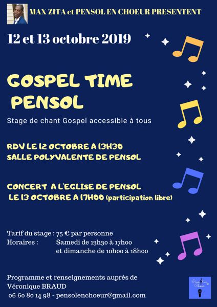 STAGE DE CHANT GOSPEL