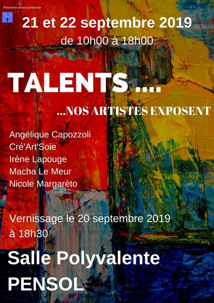 EXPOSITION DE TABLEAUX