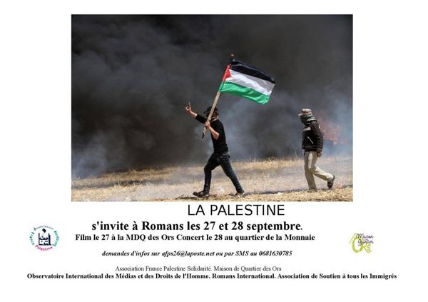 La Palestine s'invite à Romans