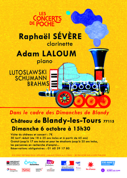 Concert de Poche : Adam Laloum & Raphaël Sévère