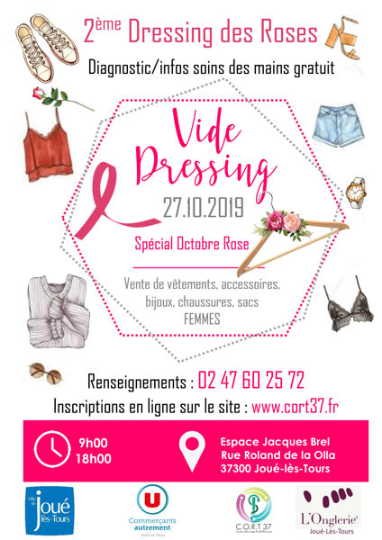 VIDE DRESSING OCTOBRE ROSE