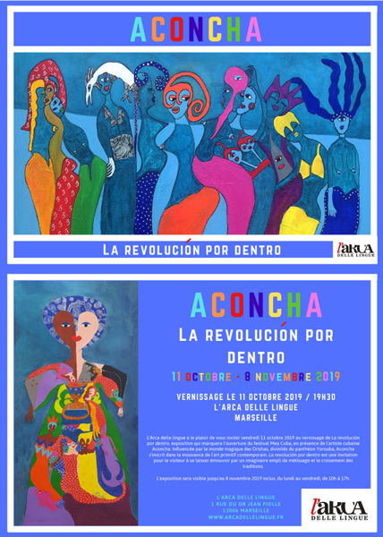 Aconcha artiste cubain exposition Cuba por dentro à Marseille