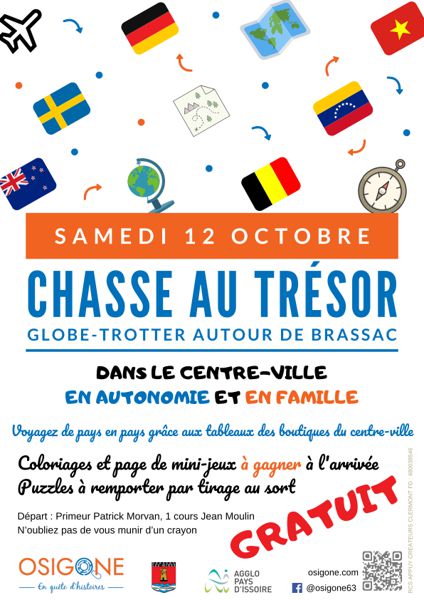 Chasse au trésor à Brassac-Les-Mines