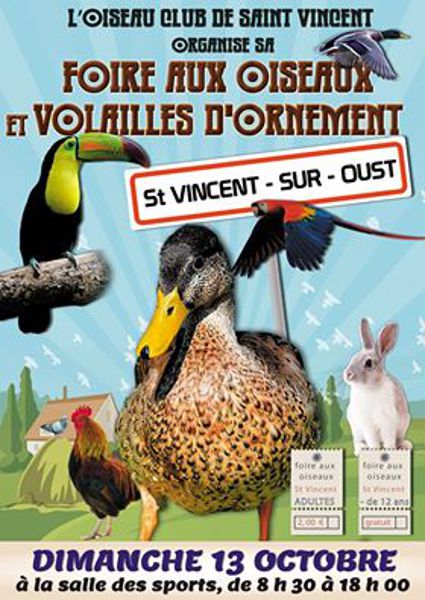 foire aux oiseaux et volailles d'ornement