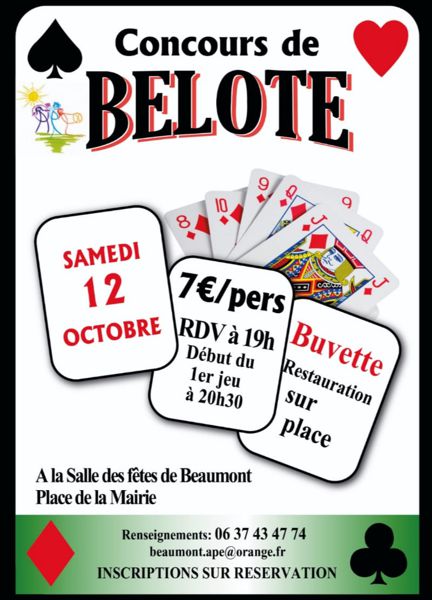 Concours belote