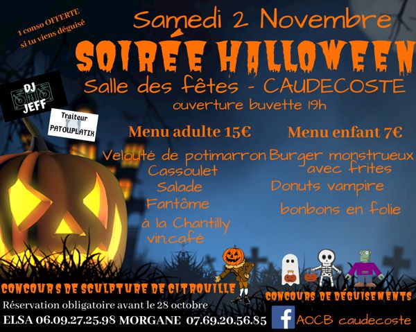 Soiree Halloween