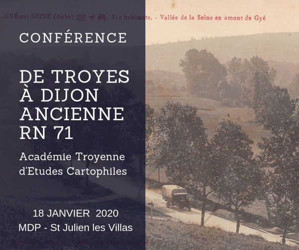 De Troyes à Dijon par l’ancienne Route Nationale 71