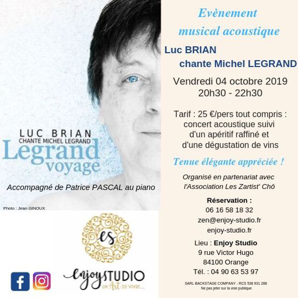 Luc Brian chante Michel Legrand