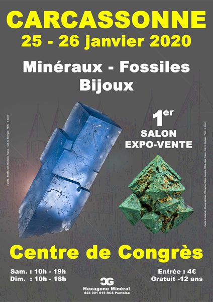 1er SALON MINERAUX FOSSILES BIJOUX