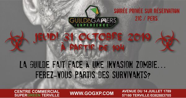 Soirée d'Halloween - Dead & Guilders