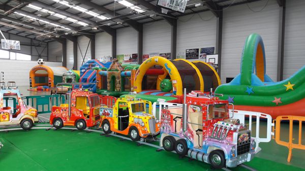 Parc de jeux gonflable éphémère - indoor