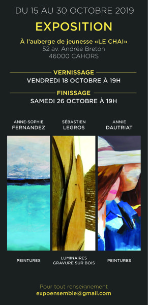 Exposition de peintures et sculptures