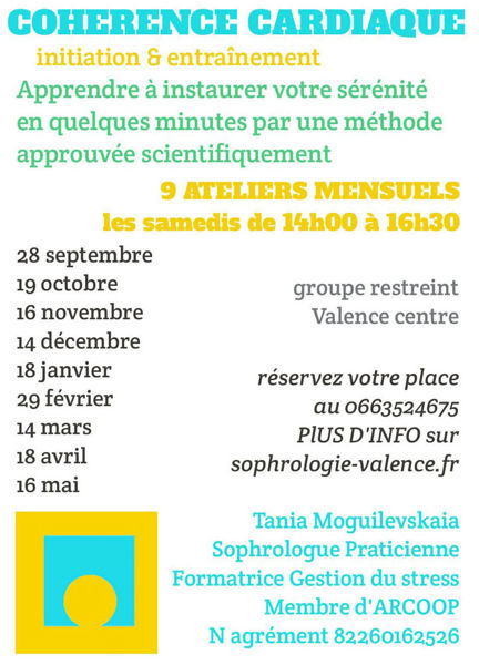 Atelier de Cohérence Cardiaque 