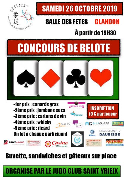 CONCOURS BELOTE