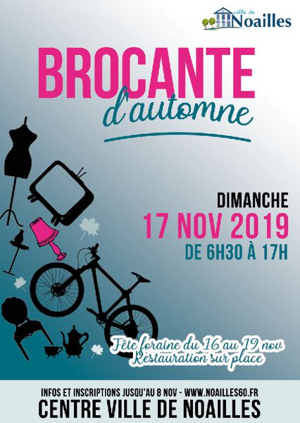 Brocante d'automne de Noailles