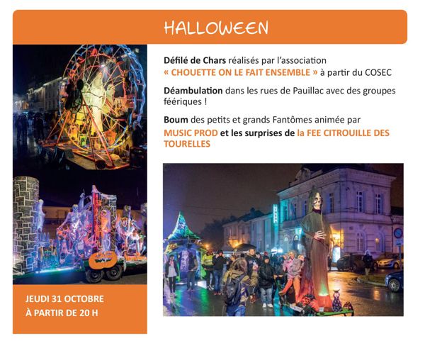 Parade nocturne Halloween