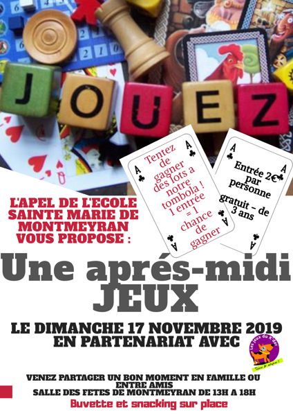 aprés-midi jeux de société