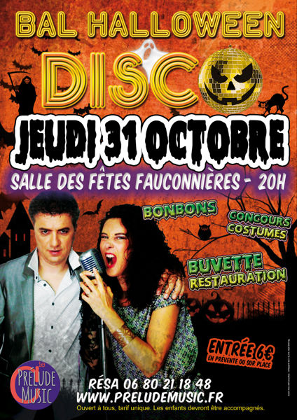 Grand Bal Disco pour Halloween