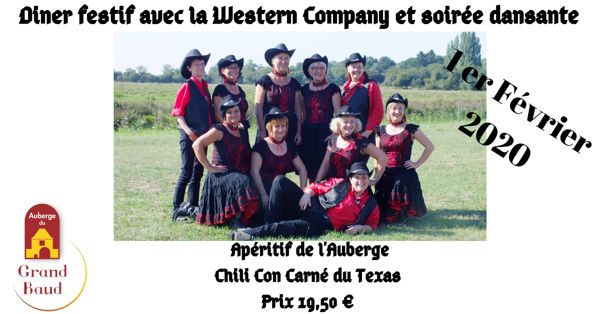 Diner festif avec la Western Company et soirée dansante