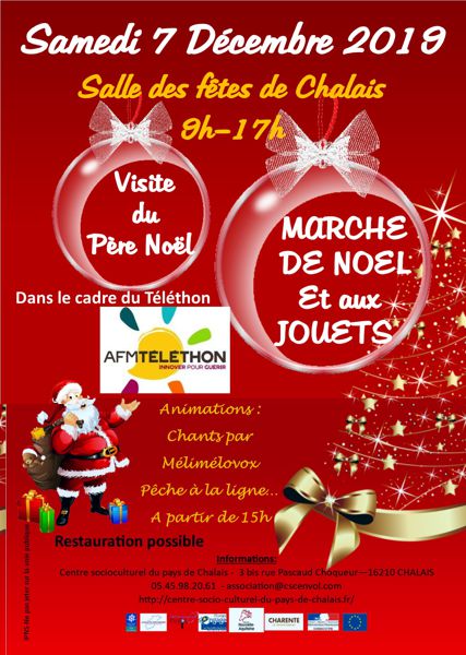 MARCHE ET BOURSE AUX JOUETS DE NOEL