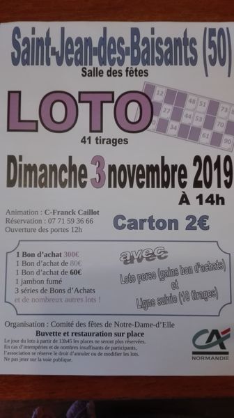 Loto Saint-Jean d'Elle