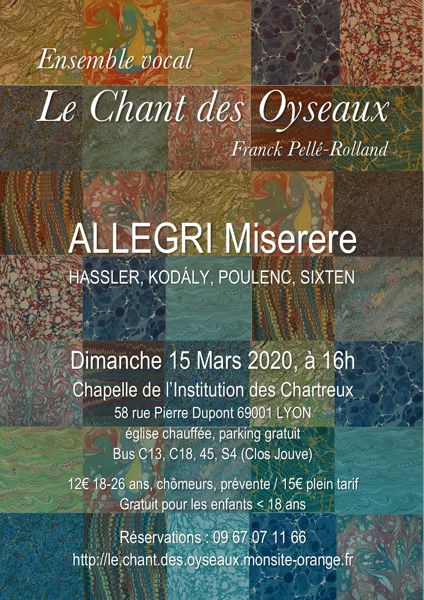 Ensemble Vocal Le Chant des Oyseaux
