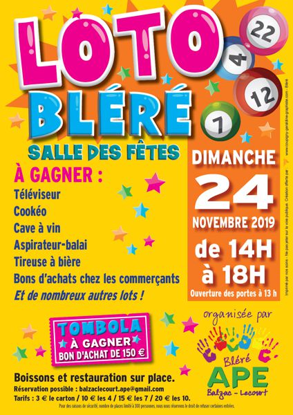 LOTO APE BLERE