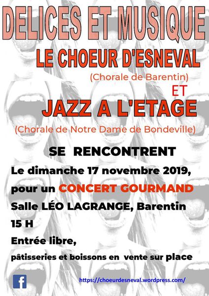 Rencontre chorale Choeur d'Esneval - Jazz à l'étage