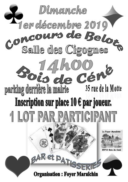 Concours de Belote