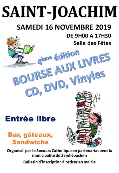 BOURSE AUX LIVRES, CD, DVD, Vinyles