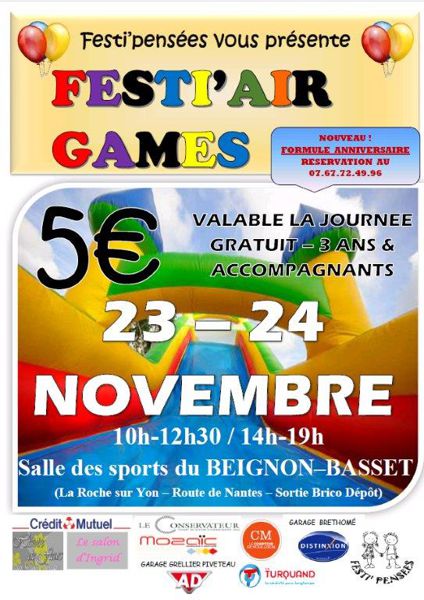 Festi Air Games - Jeux gonflables