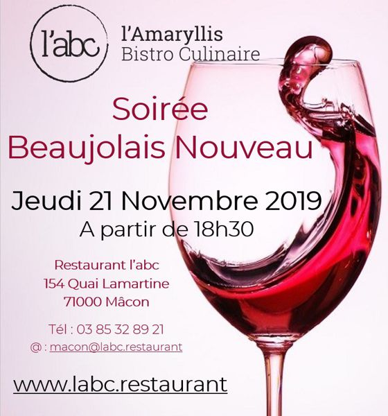 Soirée Beaujolais Nouveau