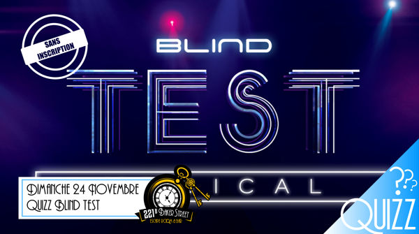 Soirée Quizz Blind Test