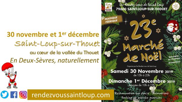 Marché de Noël Saint-Loup 2019