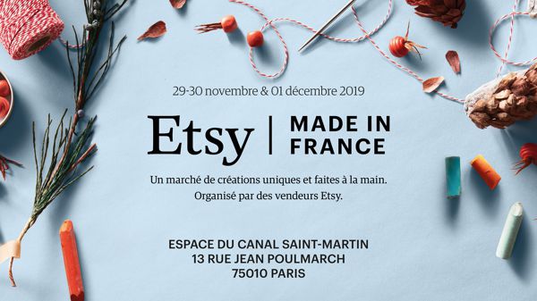 Etsy Made in France - Canal Saint Martin