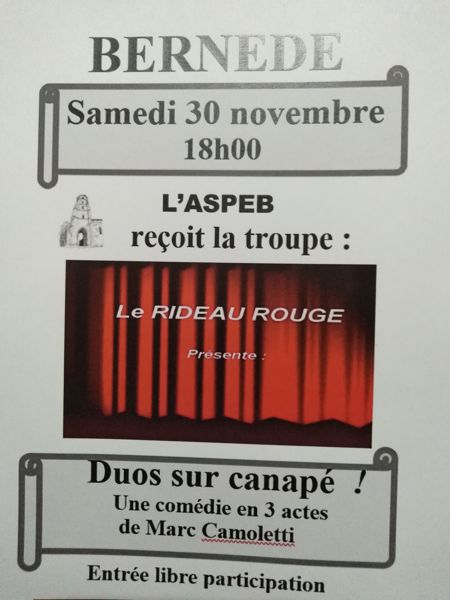 Soirée théâtre