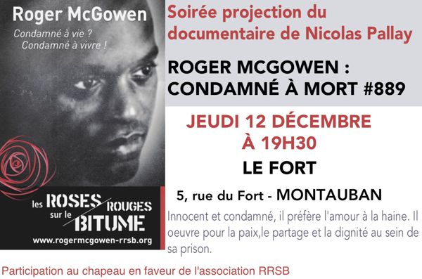 Projection du documentaire ROGER MCGOWEN CONDAMNÉ À MORT #889