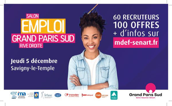 Salon Emploi Grand Paris Sud Rive Droite