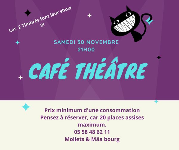 Soirée Café Théatre