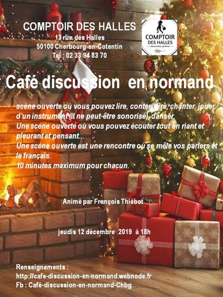 Café discussion en normand