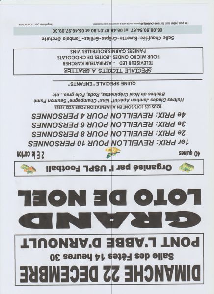 LOTO DE NOEL