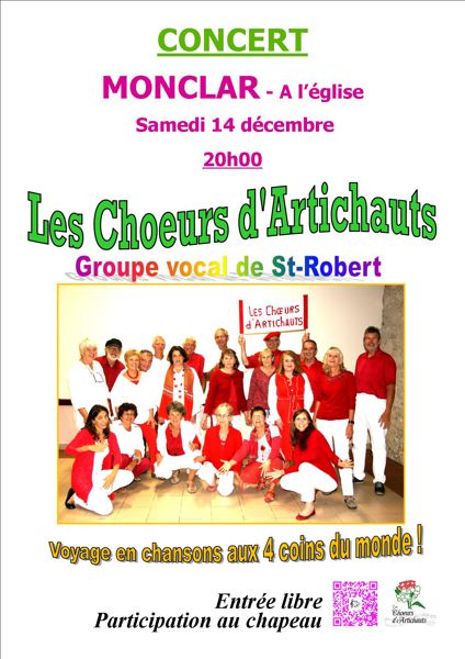 concert les choeurs d'Artichauts