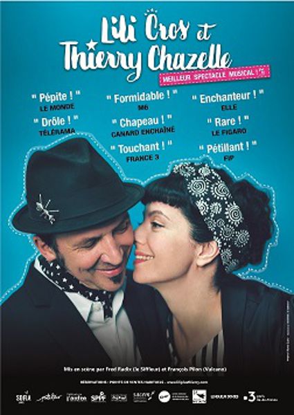 Lili Cros et Thierry Chazelle Nouveau spectacle Hip Hip Hip
