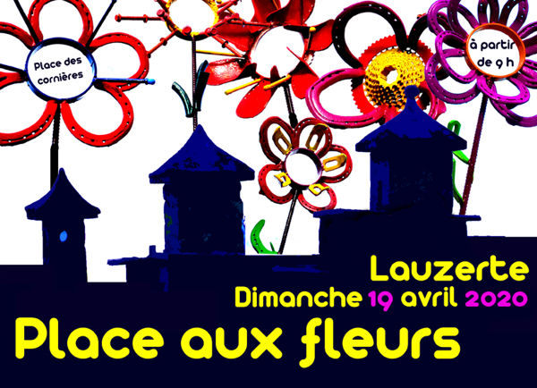 Place aux fleurs