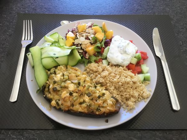 Une repas savoureux fait maison