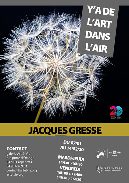 EXPOSITION JACQUES GRESSE 