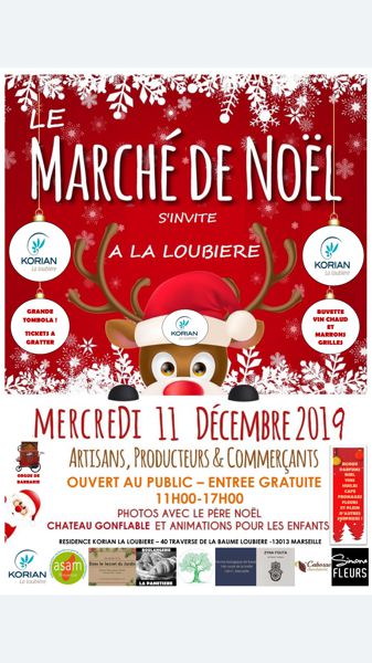 Marché de Noël à château Gombert