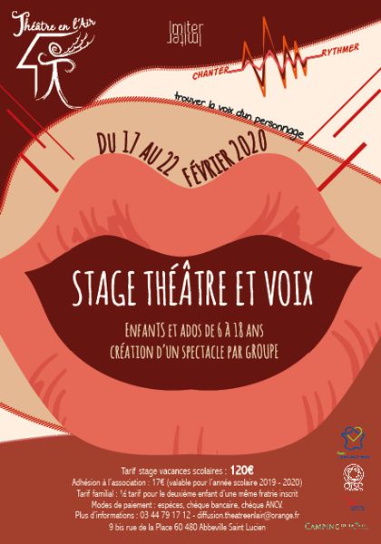 Stage Théâtre et voix pour enfants et ados 