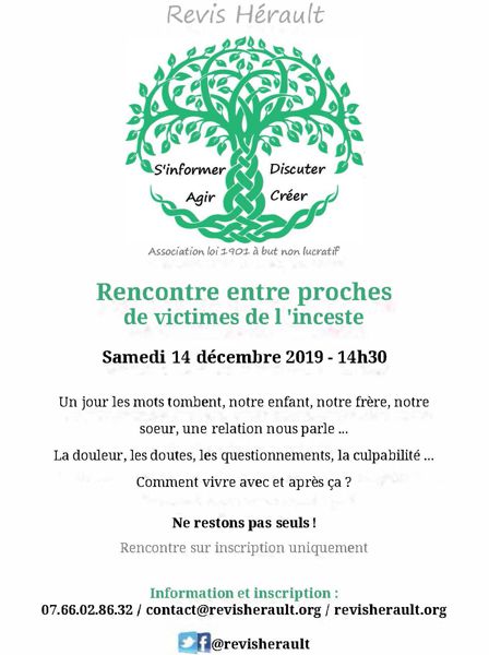 Rencontre entre proches de victimes de l'inceste